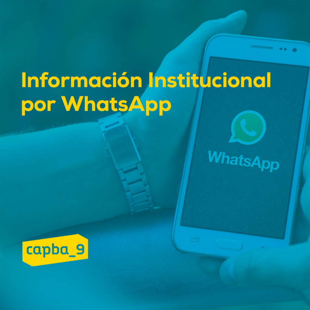 Información Institucional por WhatsApp