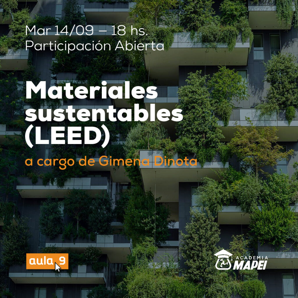 Materiales sustentables (LEED)