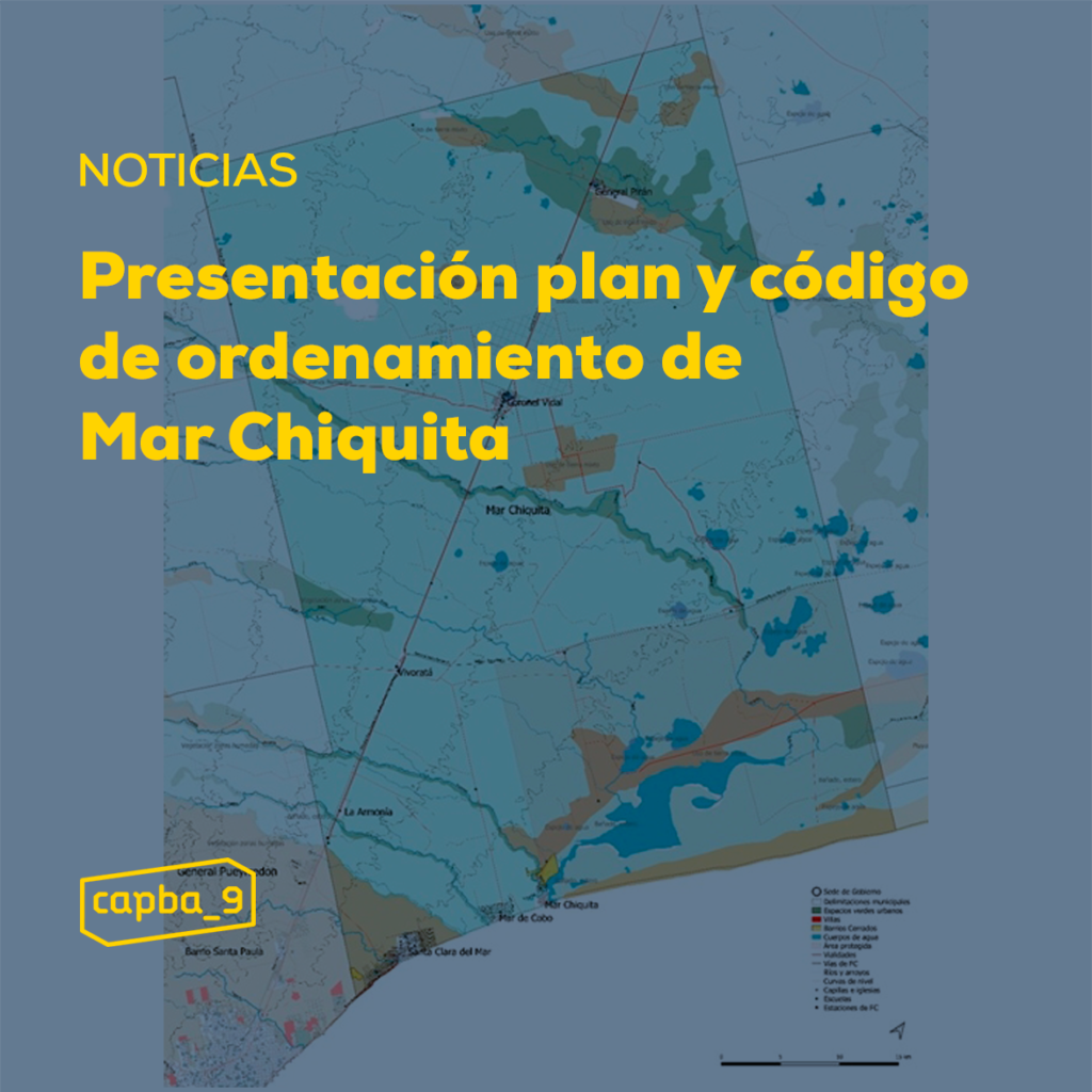 Presentación plan y código de ordenamiento de Mar Chiquita