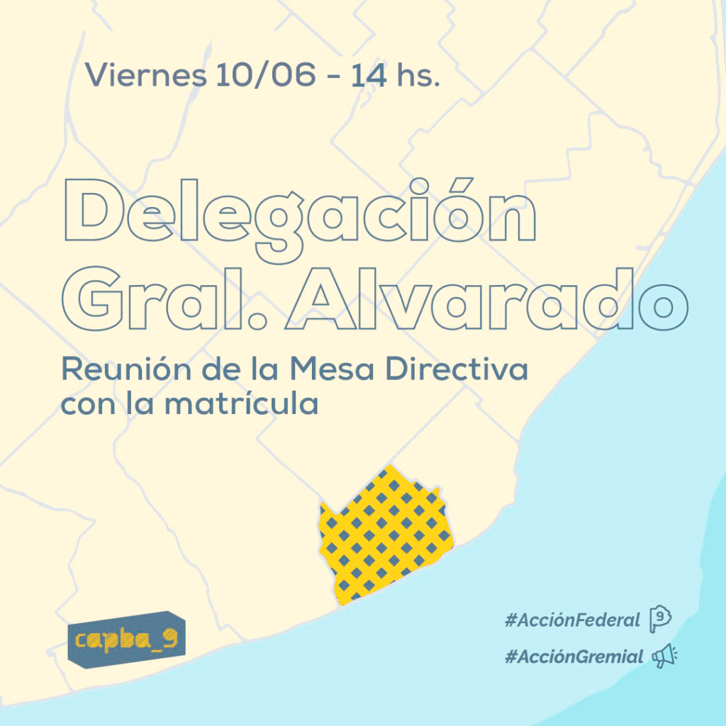 Reunión Mesa Directiva con la matrícula en Gral. Alvarado