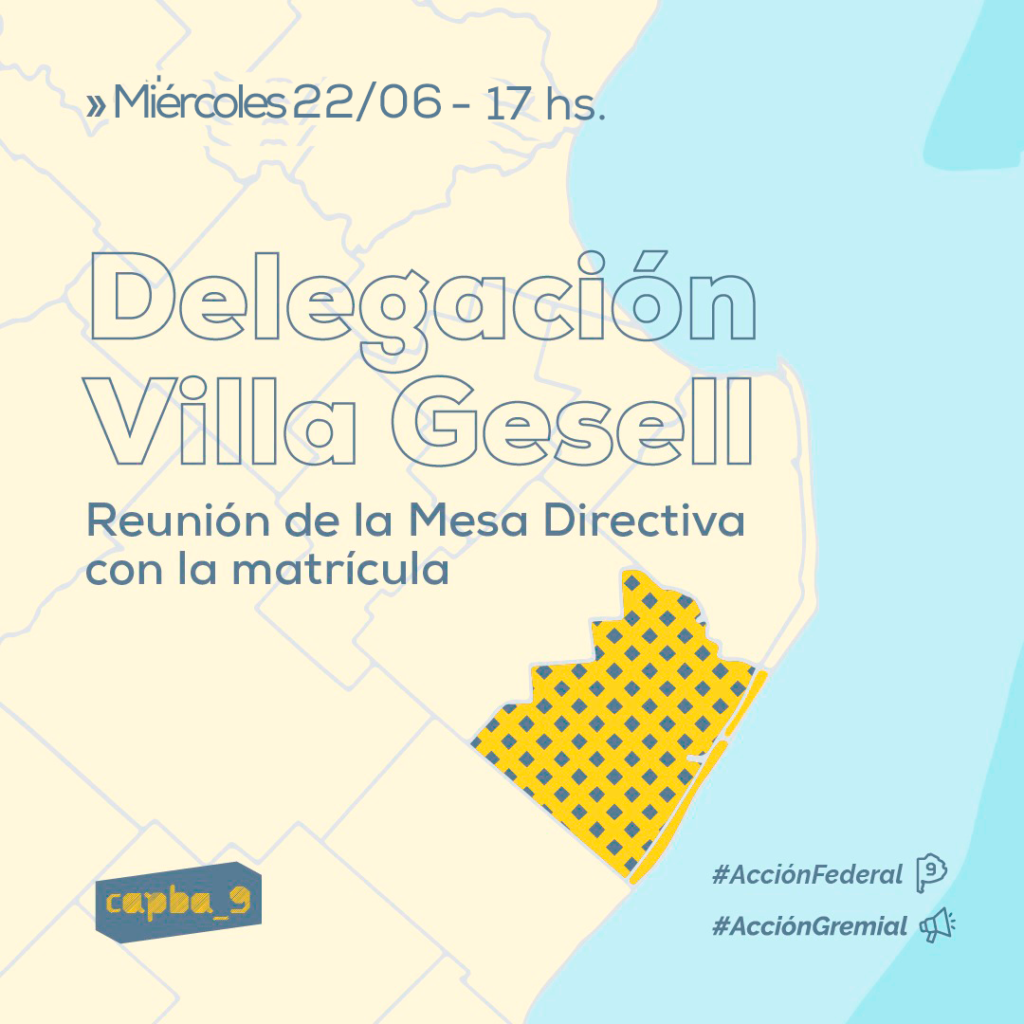 Reunión Mesa Directiva con la matrícula en Villa Gesell