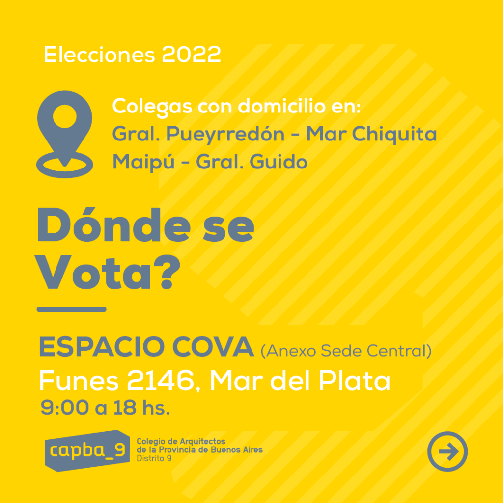 Gral. Pueyrredón, Mar Chiquita, Maipú y Gral. Guido vota en Espacio Cova