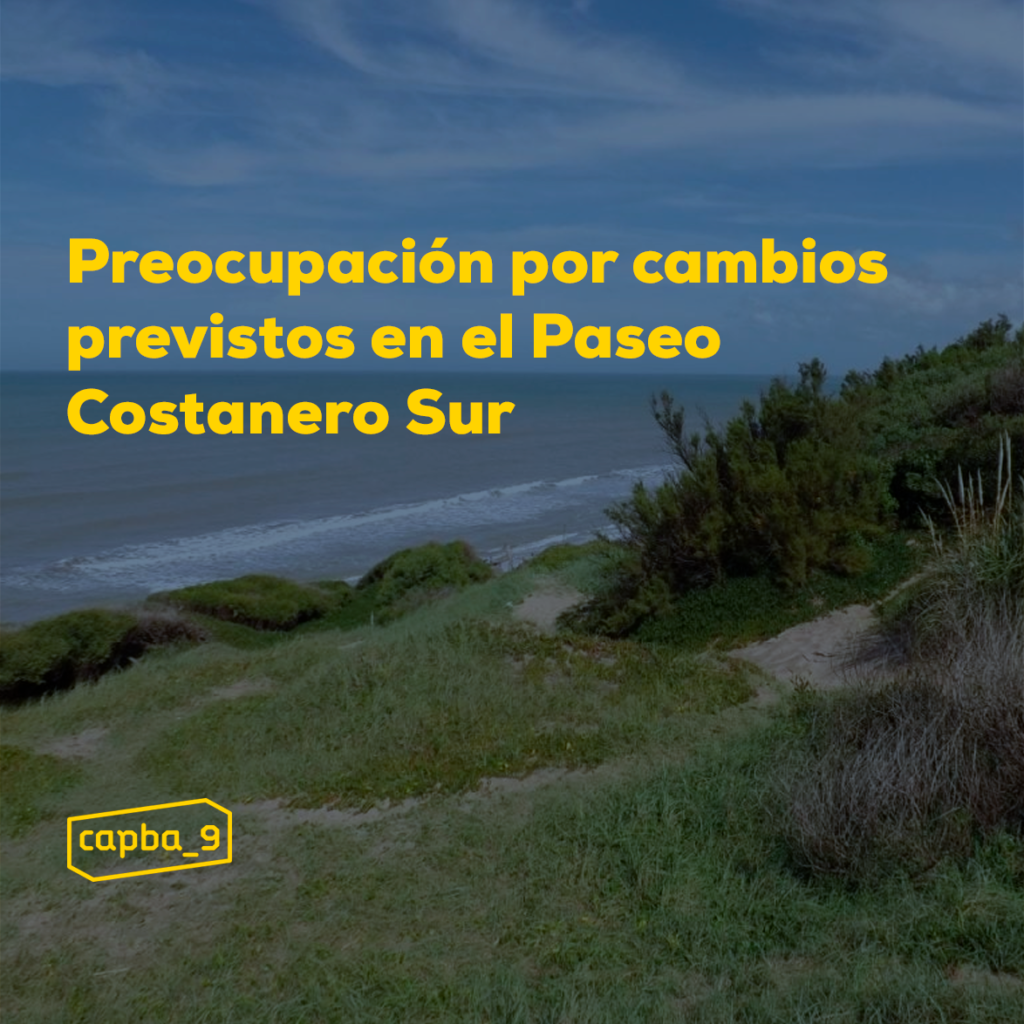 Preocupación de arquitectos por cambios previstos en el Paseo Costanero Sur