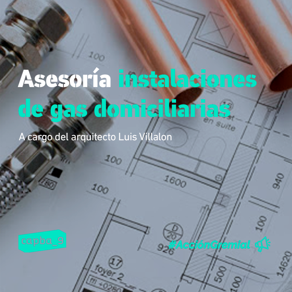 Asesoría en instalaciones de gas domiciliarias