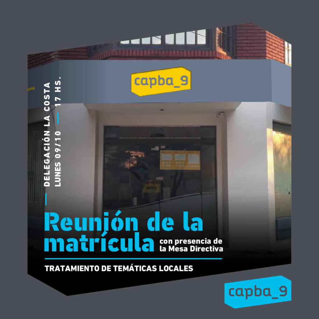 Reunión en Delegación La Costa