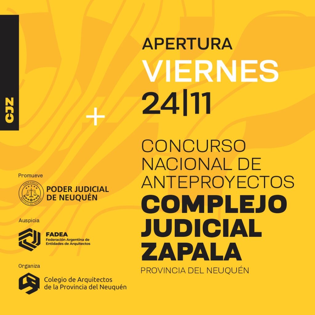 Concurso Nacional de Anteproyectos Complejo Judicial Zapala